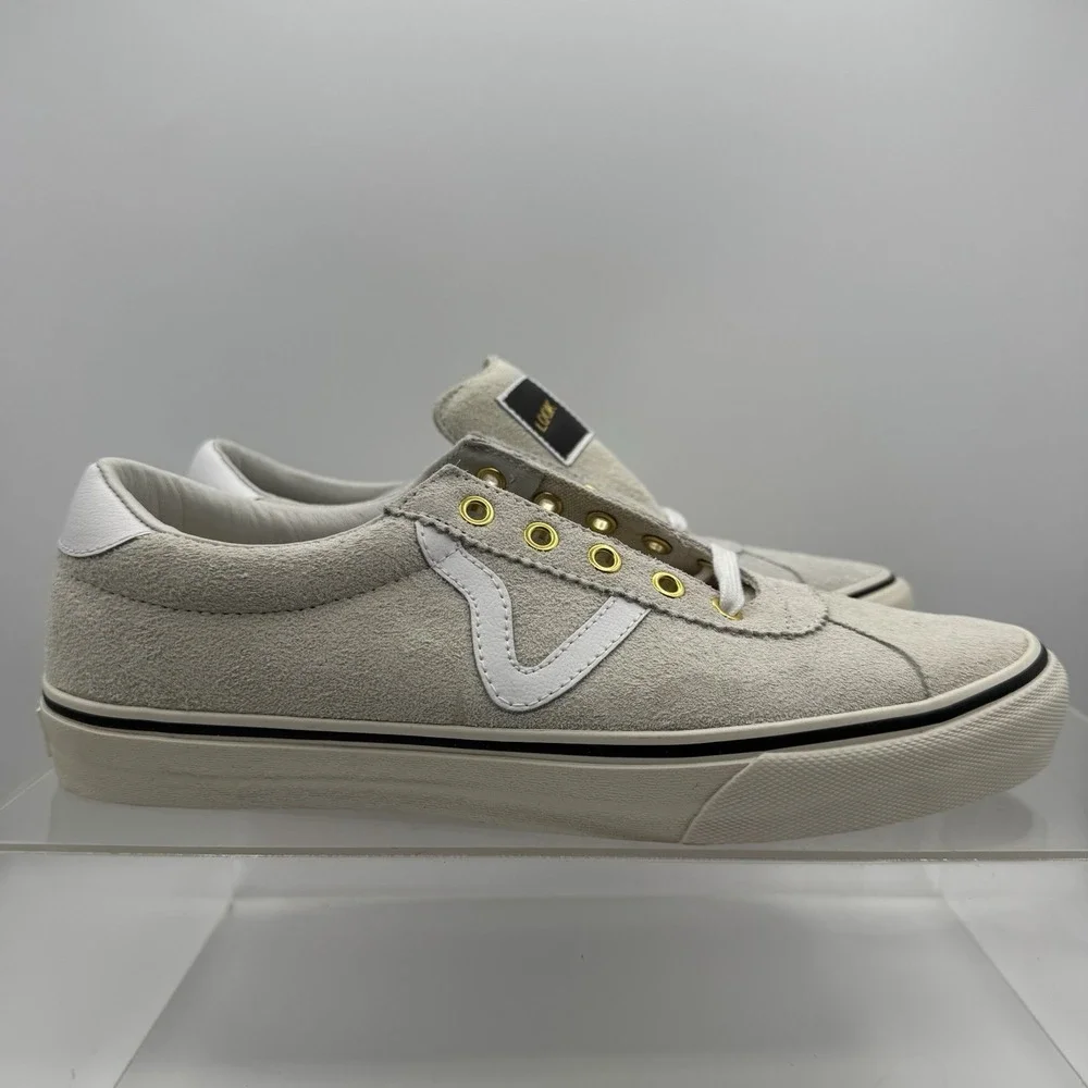 Brand New Vans X LQQK Studios Epoch Sport LX Cream Beige Shoes Men's Size 10